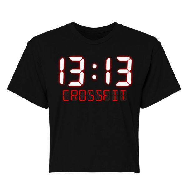 GYM TIME - WOMEN'S CROP T-SHIRT Thumbnail